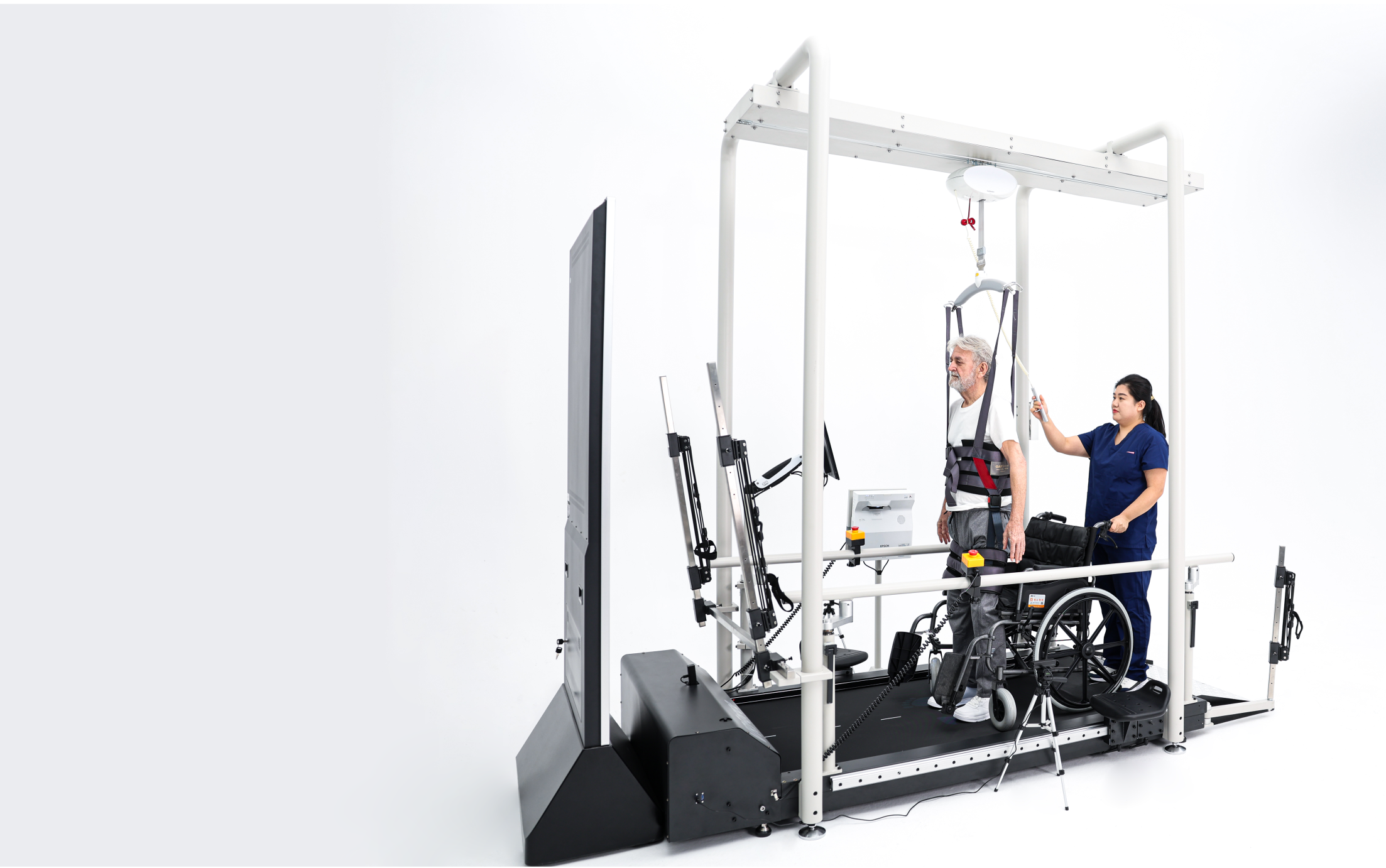 虚拟现实测力跑台