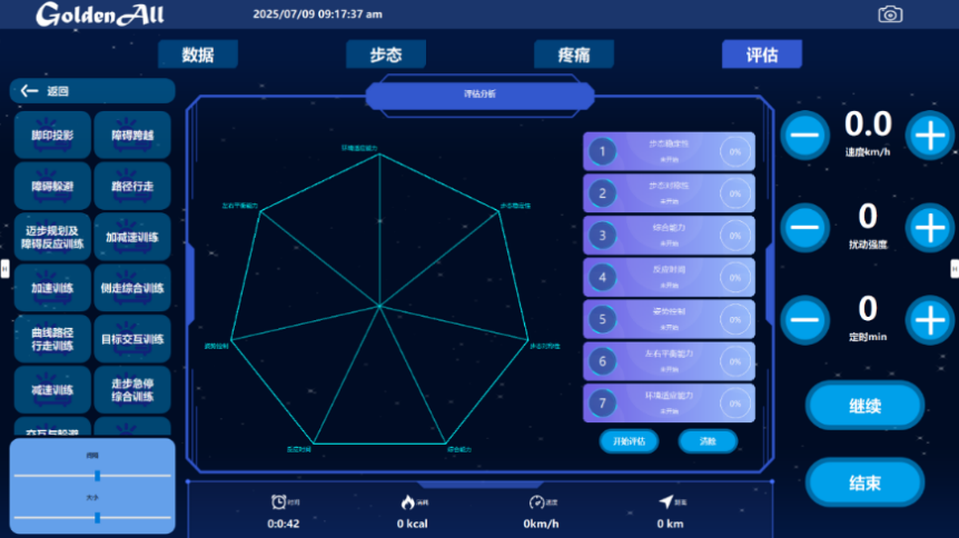 跌倒风险评测系统